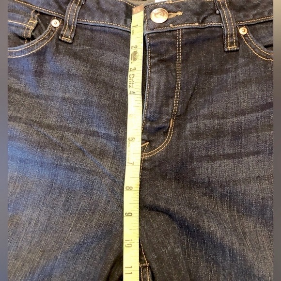 Seven7 Slimming 5” Dark Denim Shorts 12 NWT - Picture 9 of 10